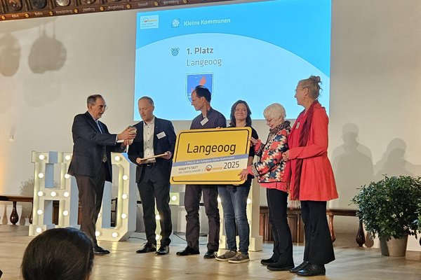 Preisverleihung an Langeoog, zweites Bild