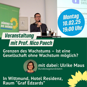 Veranstaltung mit Prof. Niko Paech