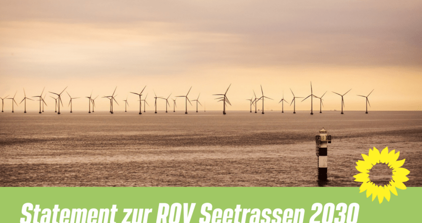 Statement der Langeooger Grünen zur ROV Seetrassen 2030
