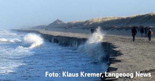 Strandabriss auf Langeoog - Foto: Klaus Kremer