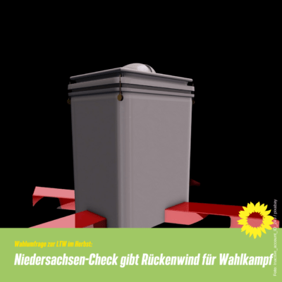 Niedersachsen-Check gibt Rückenwind für Wahlkampf